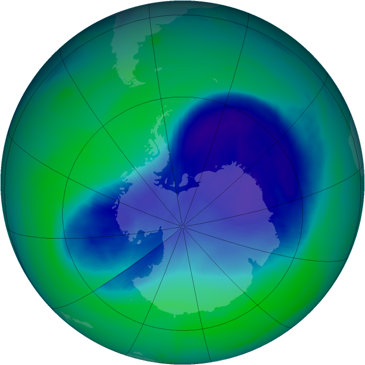 Ozone Map 2006-11-21